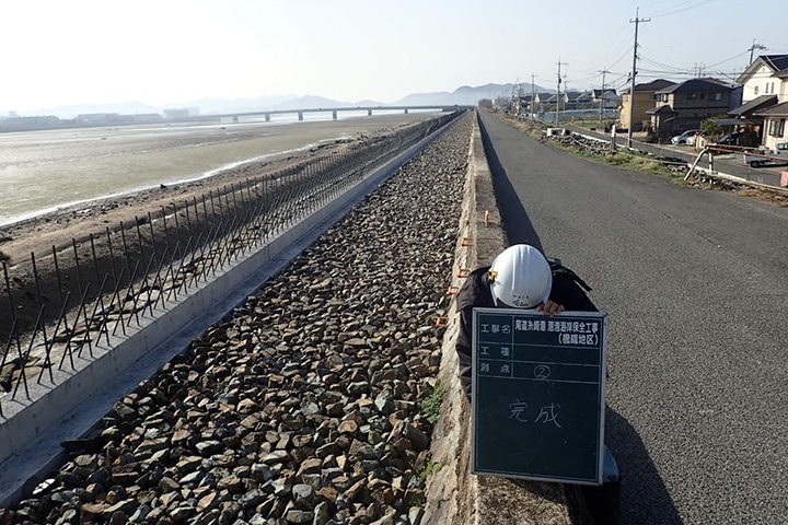 尾道糸崎港港湾海岸保全工事(機織地区)