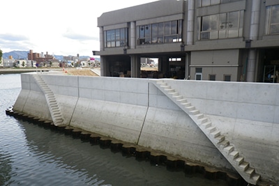 一級河川太田川水系京橋川<br>耐震対策工事(平野1工区)