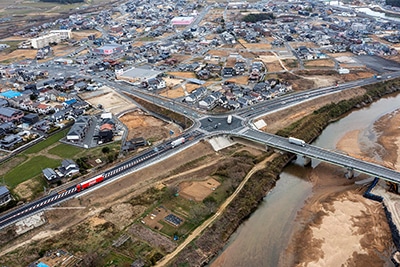令和4年度国道2号本郷地区外構造物整備工事