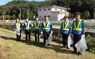 ボランティアの様子