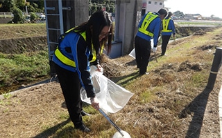 ボランティアの様子