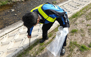 ボランティアの様子