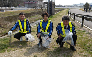 ボランティアの様子