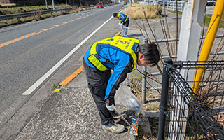 ボランティアの様子