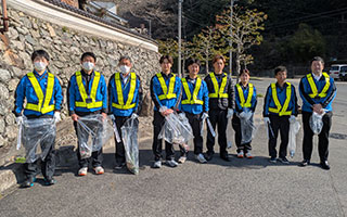 ボランティアの様子