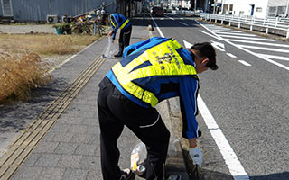 ボランティアの様子