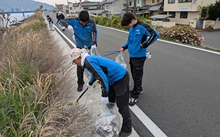 ボランティアの様子