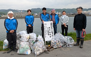 ボランティアの様子