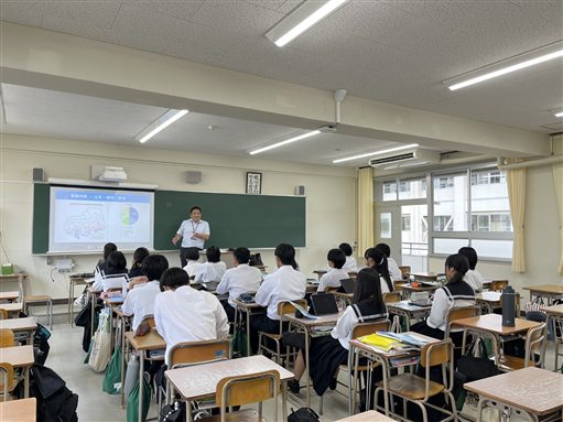 出前授業の様子